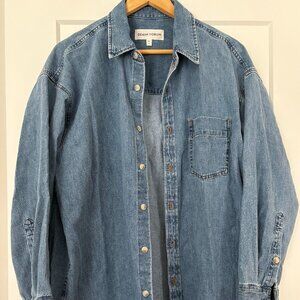 Aritzia The '80s Comfy Denim Shirt